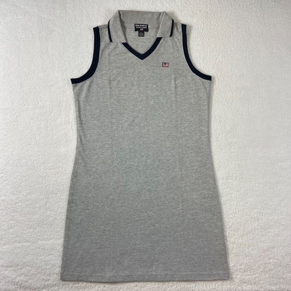 Ralph Lauren Dresses & Skirts - Polo Jeans‎ Co. Made in USA Sleeveless Polo Dress Gray Women's Size M VTG NMT
